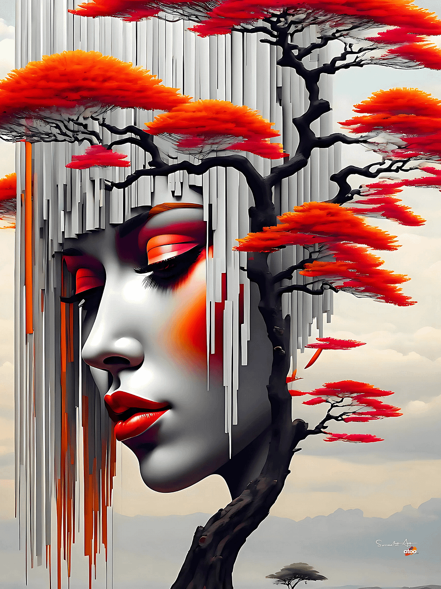 Pushing the Boundaries of Imagination: Framed Surrealist Painting product image (61)