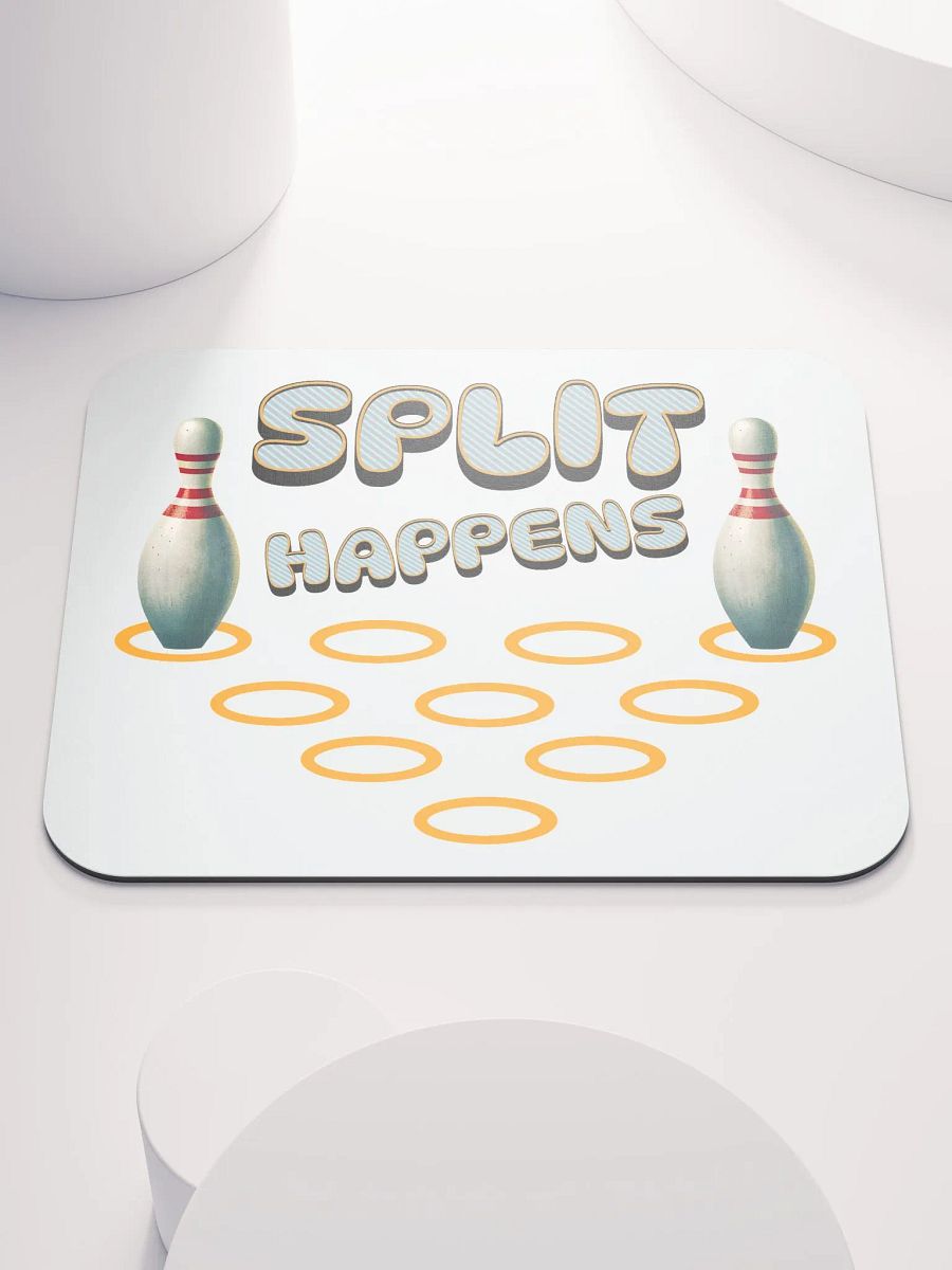 Split Happens 10pin Bowling Classic Mouse Pad product image (2)