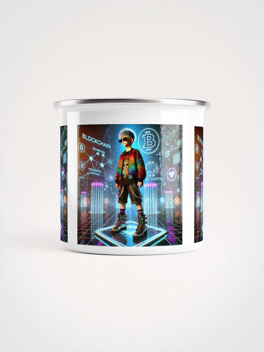 Meta Kid #1 Enamel Mug product image (2)