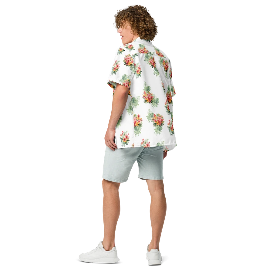 Hawaiian Style Shirt, Tropical Florals product image (12)