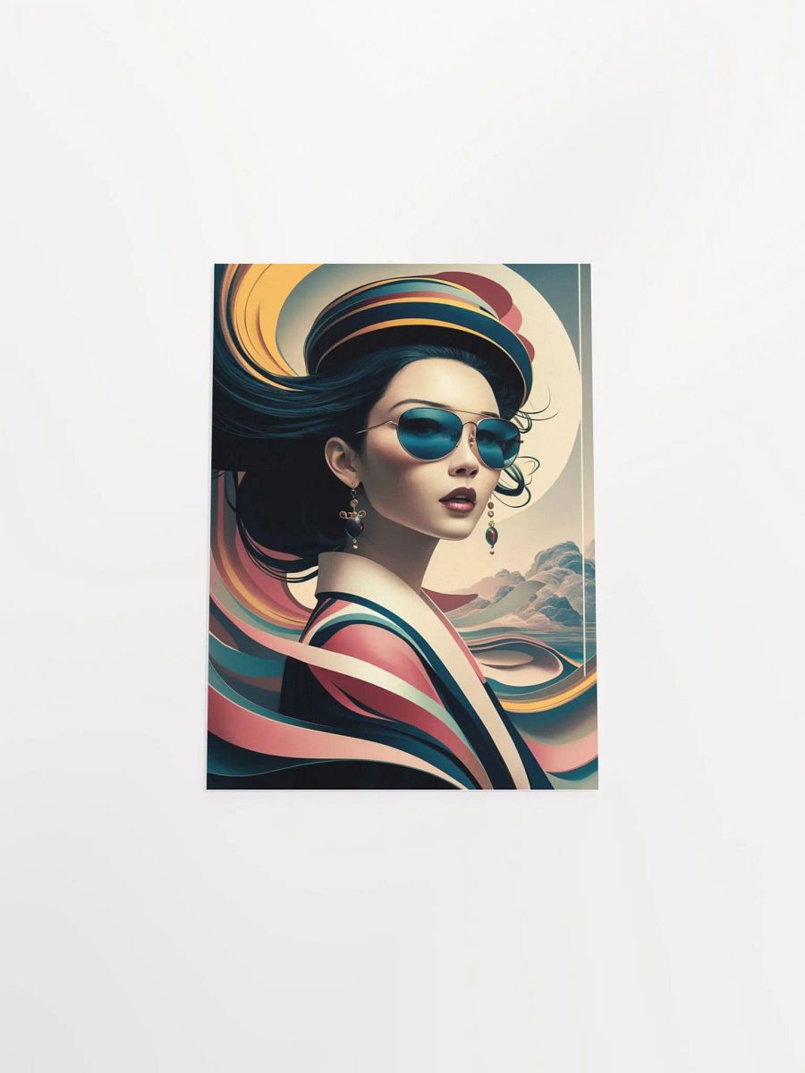 Abstract illustration of a Woman Poster - 25 product image (28)