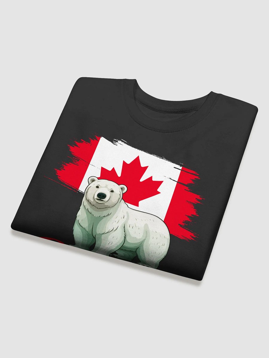 Canadian Flag Polar Bear Sweatshirt product image (3)