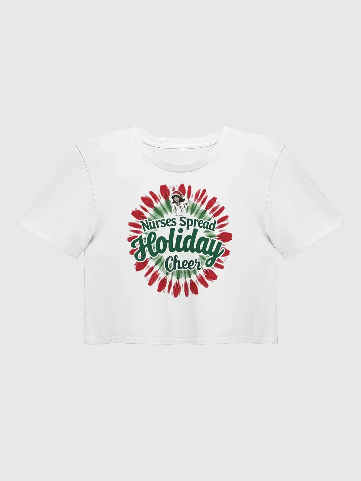 Holiday Cheer Nurses Crop Top product image (5)