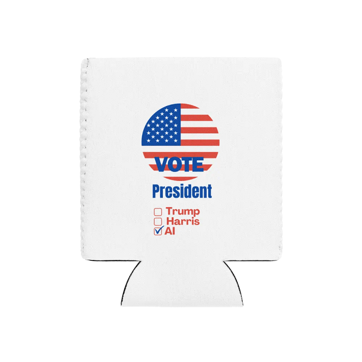 AI (Artificial Intelligence) for President Can Cooler product image (1)