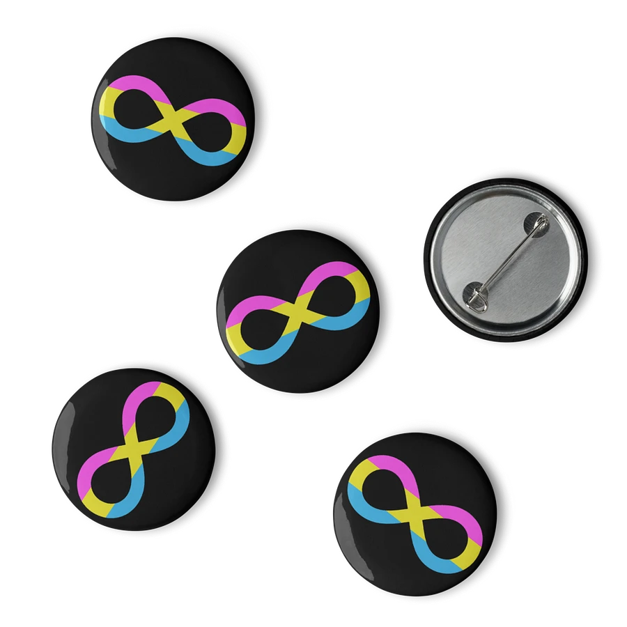 Pan Autistic Infinity Pin Set product image (6)