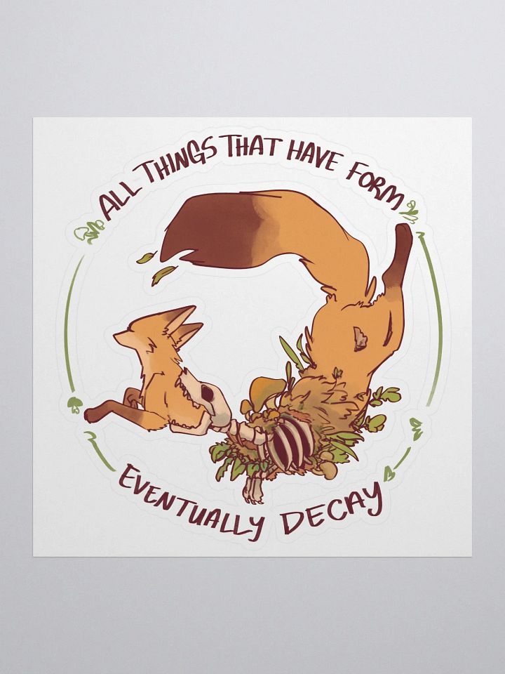 All Things Decay Sticker product image (1)