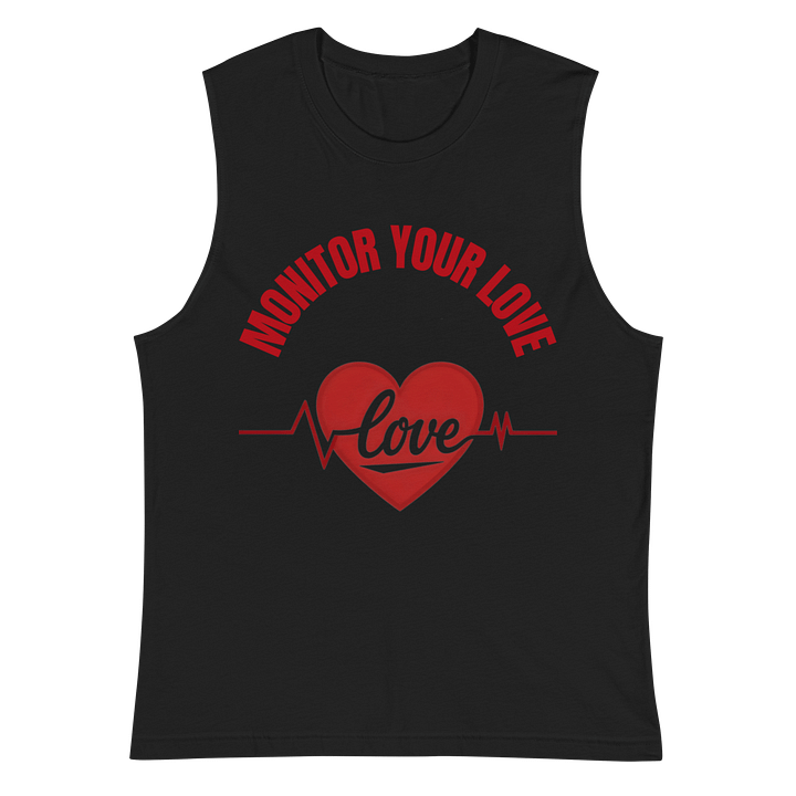 Heartbeat Love Muscle Tank product image (3)