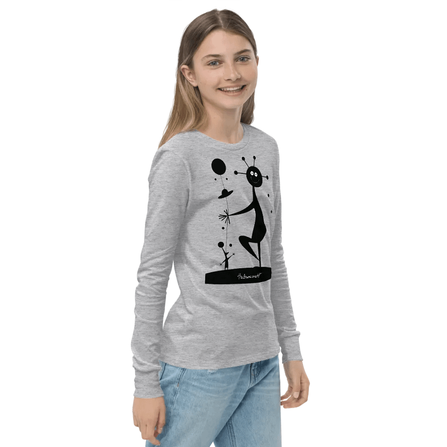 Bella+Canvas Youth Long Sleeve T-Shirt product image (4)