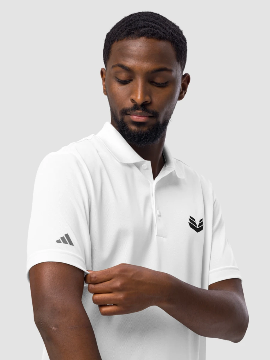 Valkence x adidas Sport Polo Shirt - White product image (1)