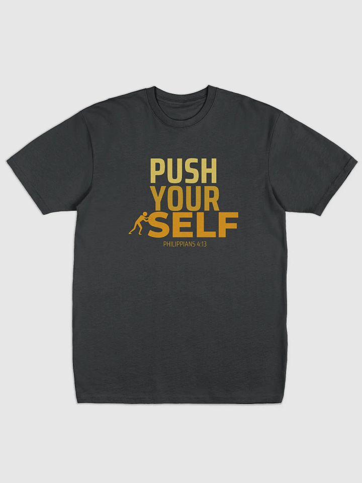 Push Yourself T'shirt_Black_SC product image (1)