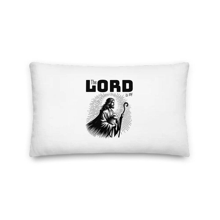 The Lord Is My Shepherd Throw Pillow - 3 Sizes product image (1)