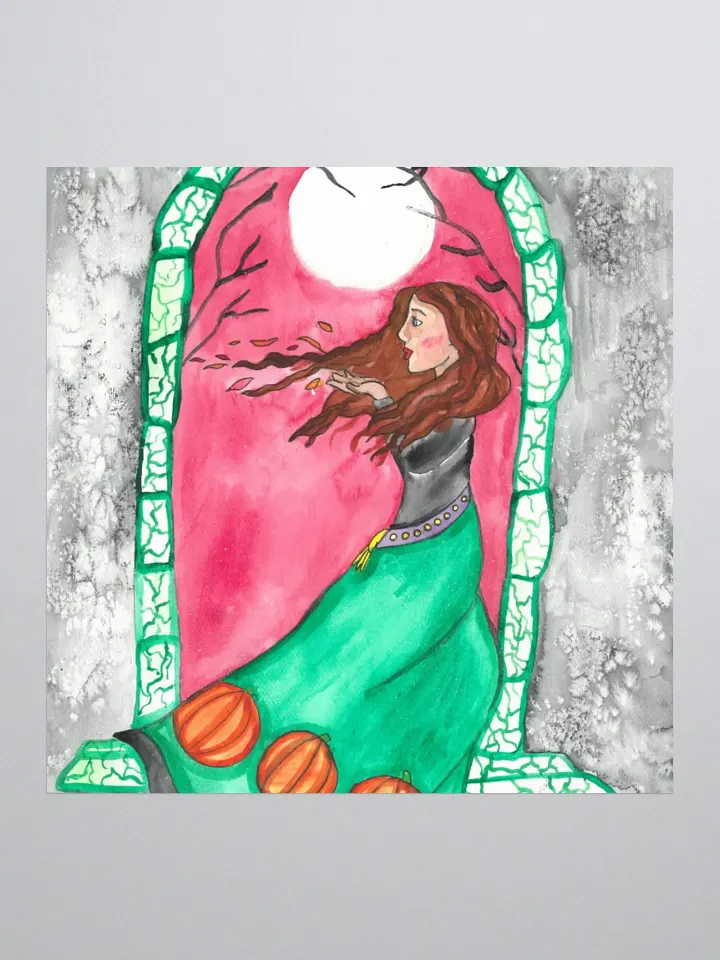 October Moon Sticker product image (2)