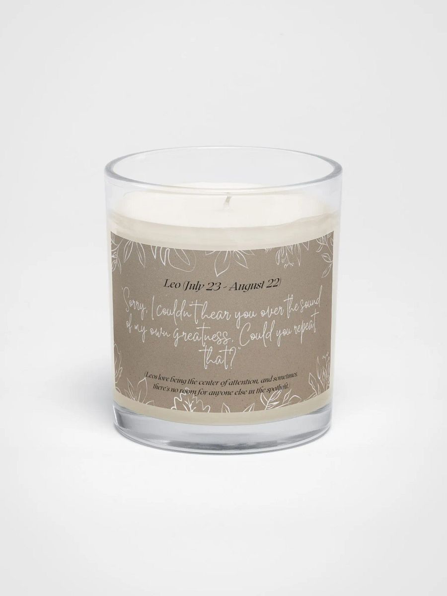 Leo - Zodiac Candles product image (1)