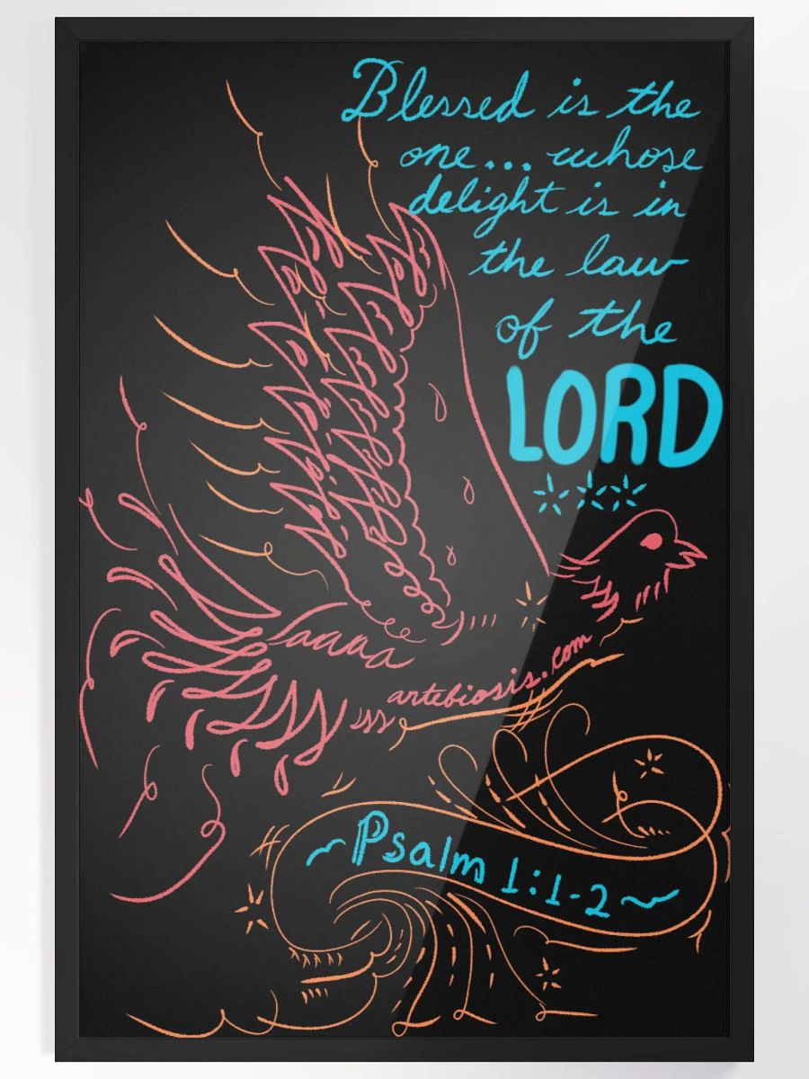 Psalm 1:1-2 - Art Book Volume 1 Page 1 product image (4)