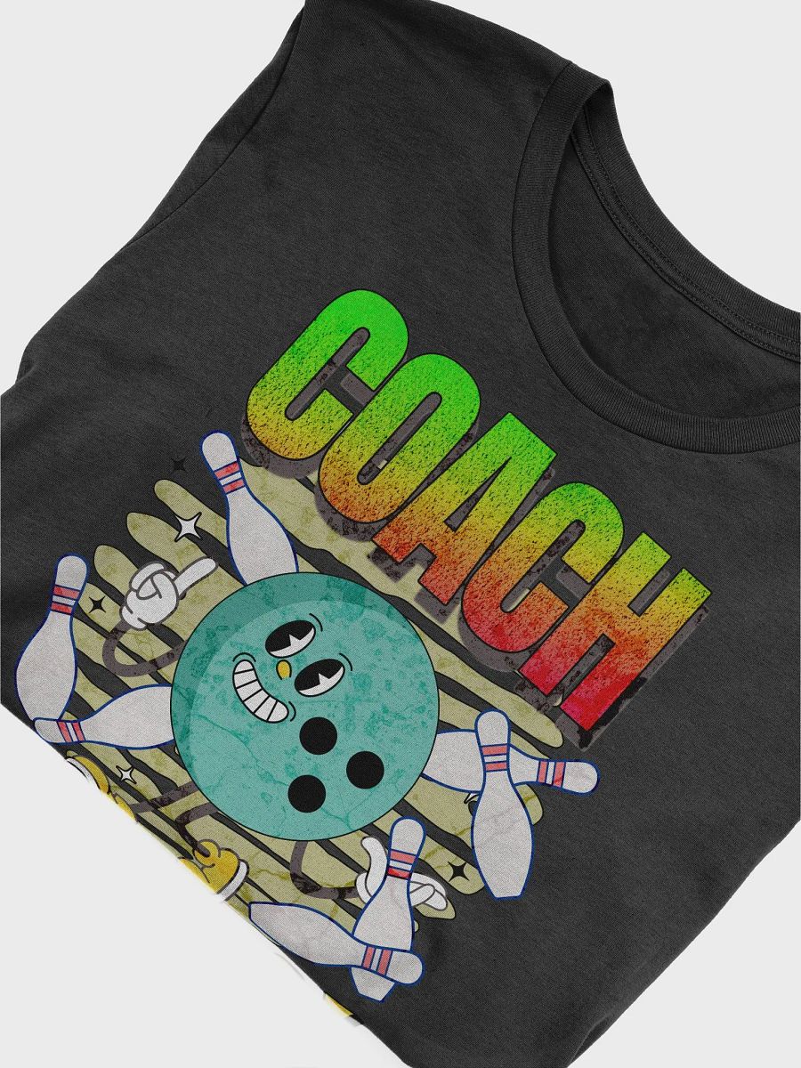 Retro Mascot Coach Bowling Motivational T-Shirt product image (9)