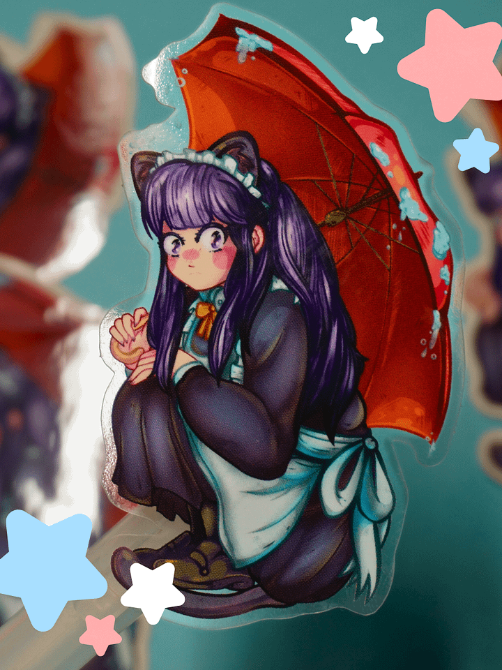 Rainy Day Komi 🌧 (Clear) product image (2)