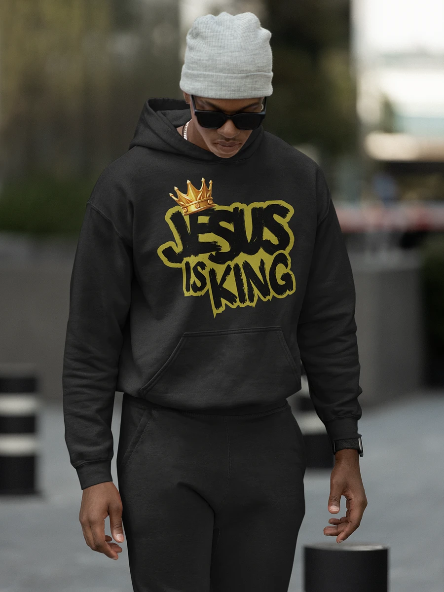 Jesus Is King Graffiti Streetwear Hoodie product image (1)