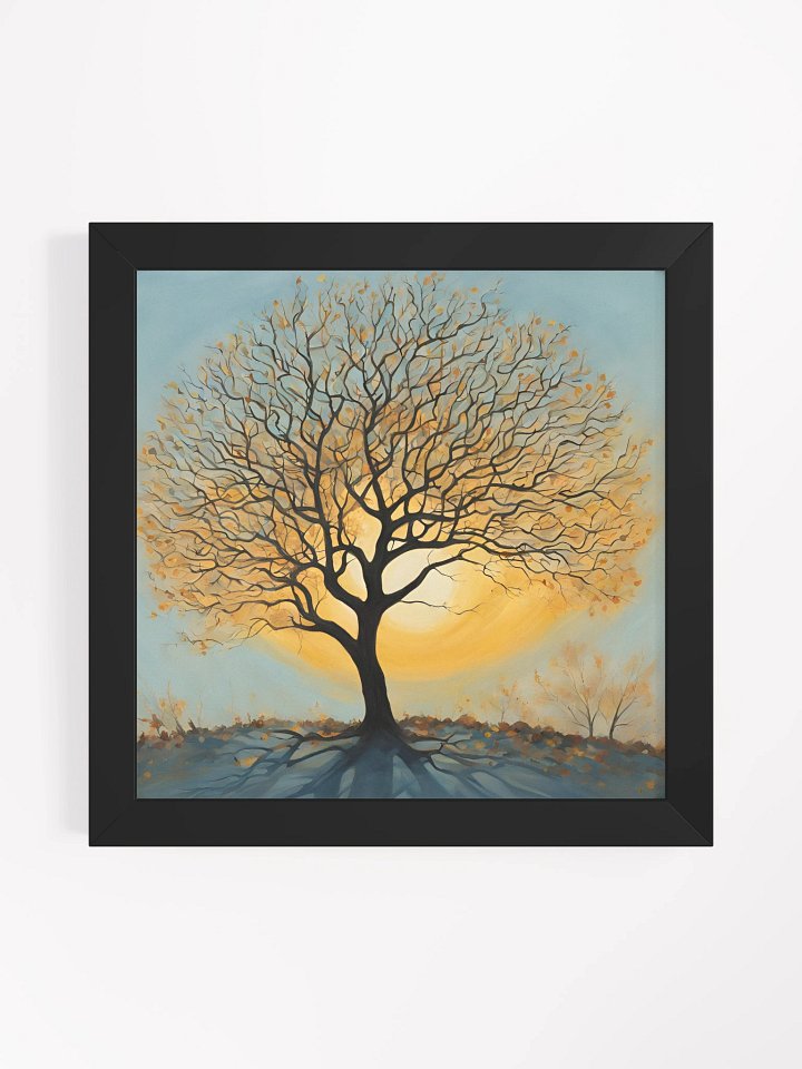 Serene Sunset Framed Matte Poster product image (1)