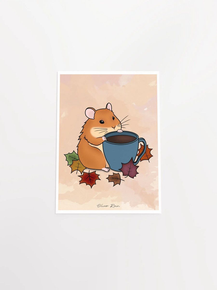 Coffee Hamster Art Print 5" x 7" product image (4)