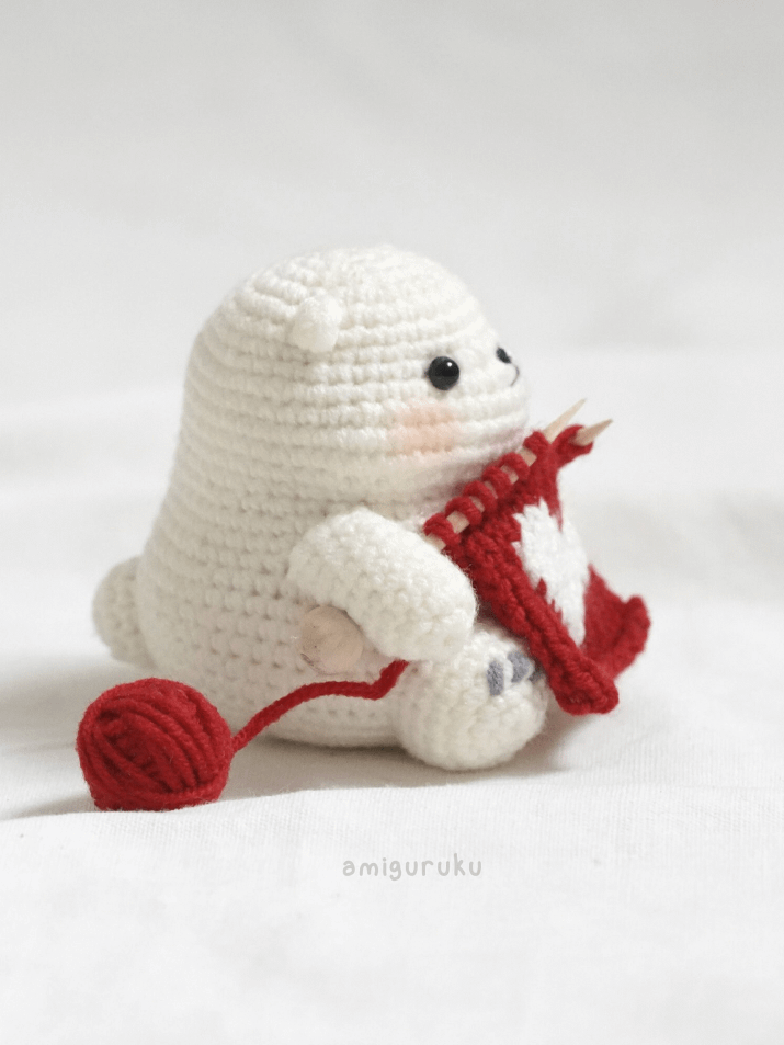 Shiro The Knitting Bear - PDF Pattern product image (3)