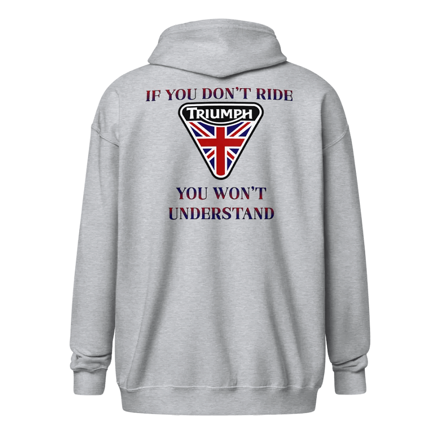 Triumph Unisex Zipped Hoodie product image (8)