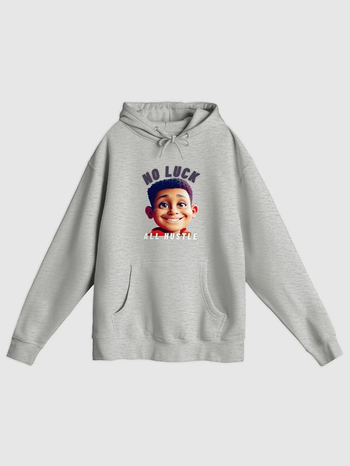 The Kid Collective Adult "No Luck, All Hustle" Hoodie – Stay Warm, Stay Motivated product image (1)
