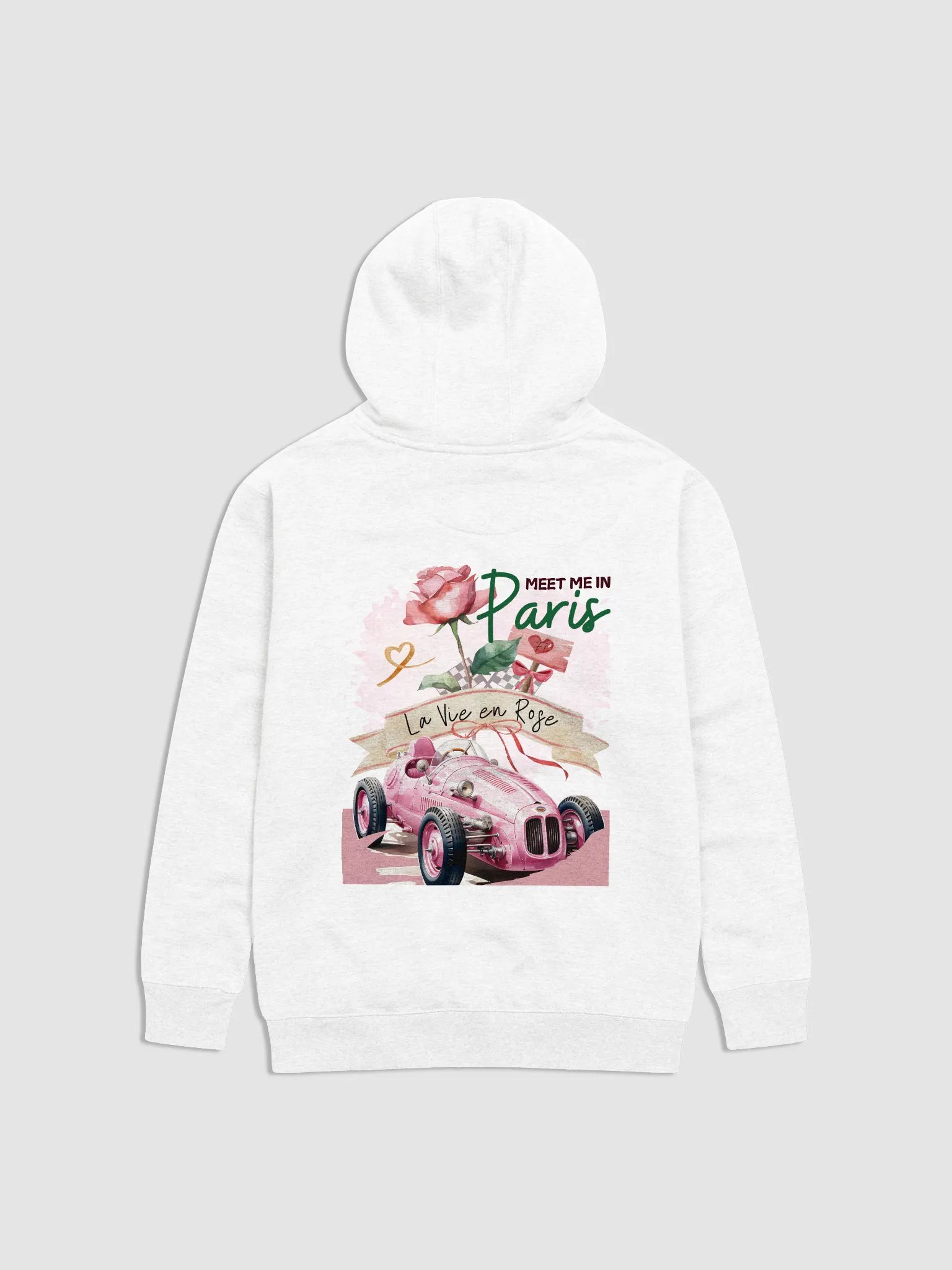 La Vie en Rose Cotton Hoodie product image (3)