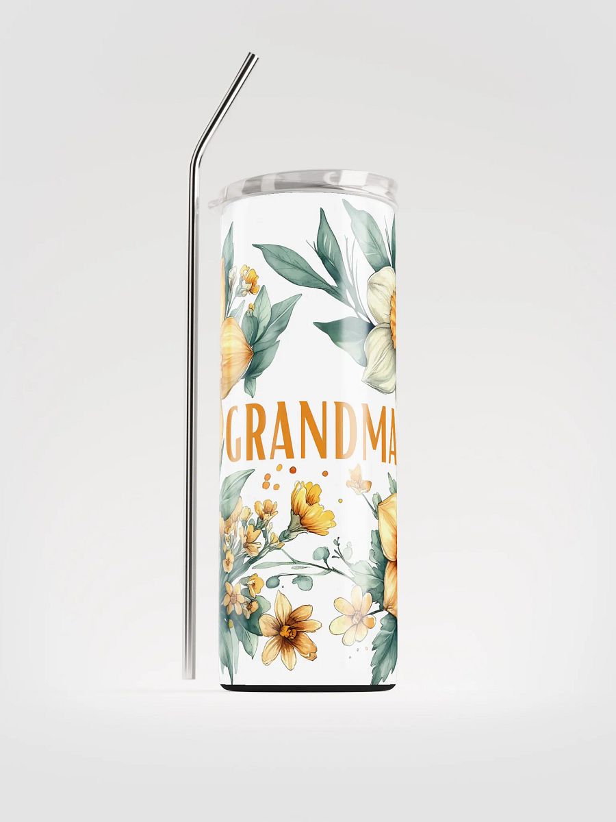 Grandma's Daffodil Garden Stainless Steel Tumbler product image (2)