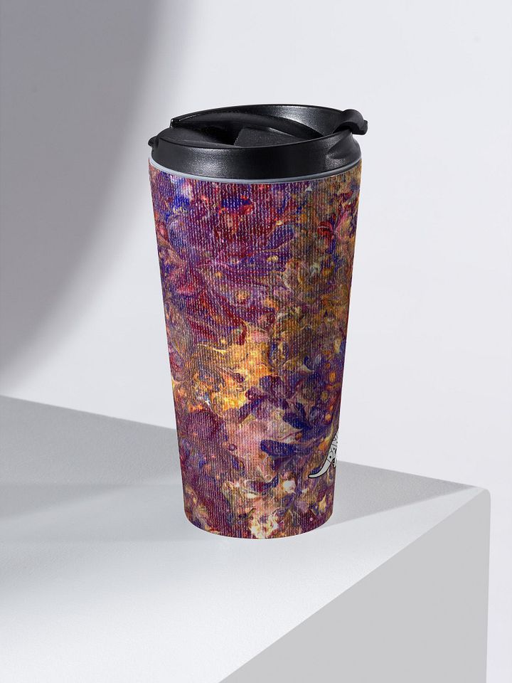 Victorian Flowers Fluid Acrylic Travel Mug product image (2)