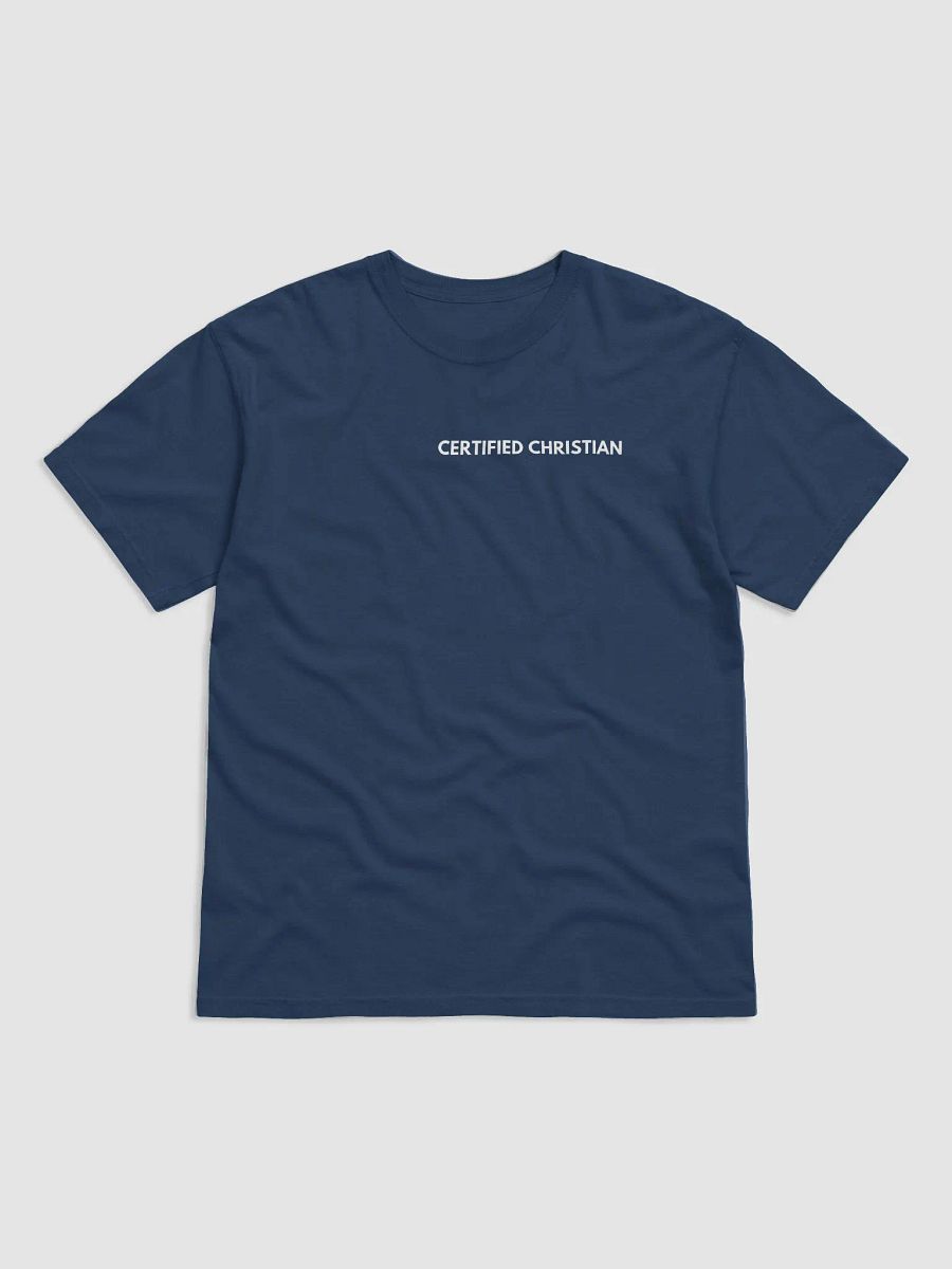 Certified Christian T- shirt (WHITE) product image (14)