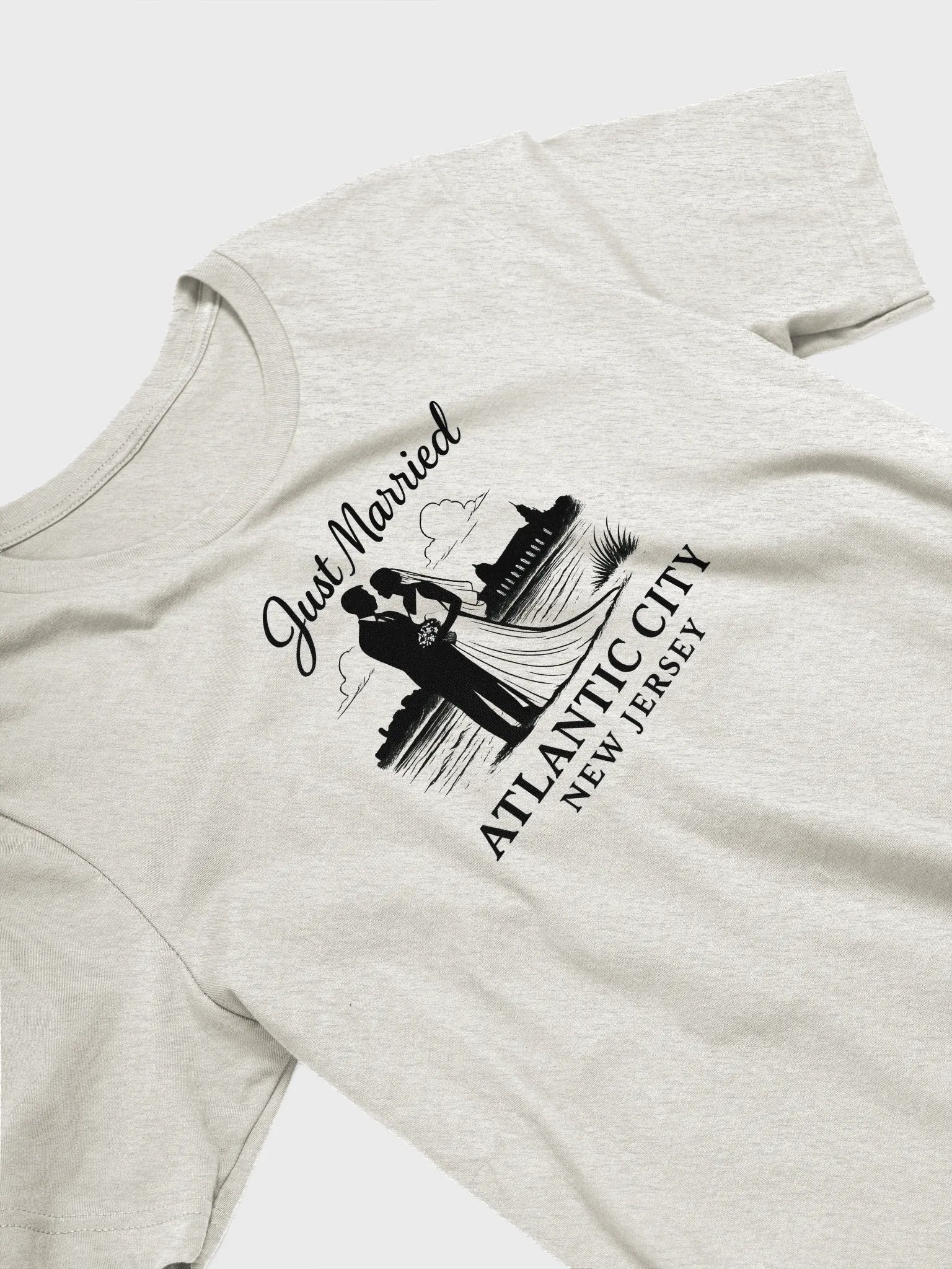 Atlantic City NJ Wedding Tee product image (3)