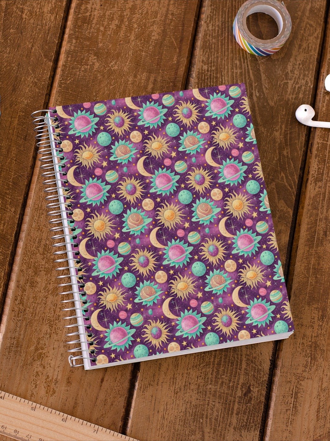 Celestial Dreams - Sun, Moon, and Stars Digital Paper Bundle product image (3)