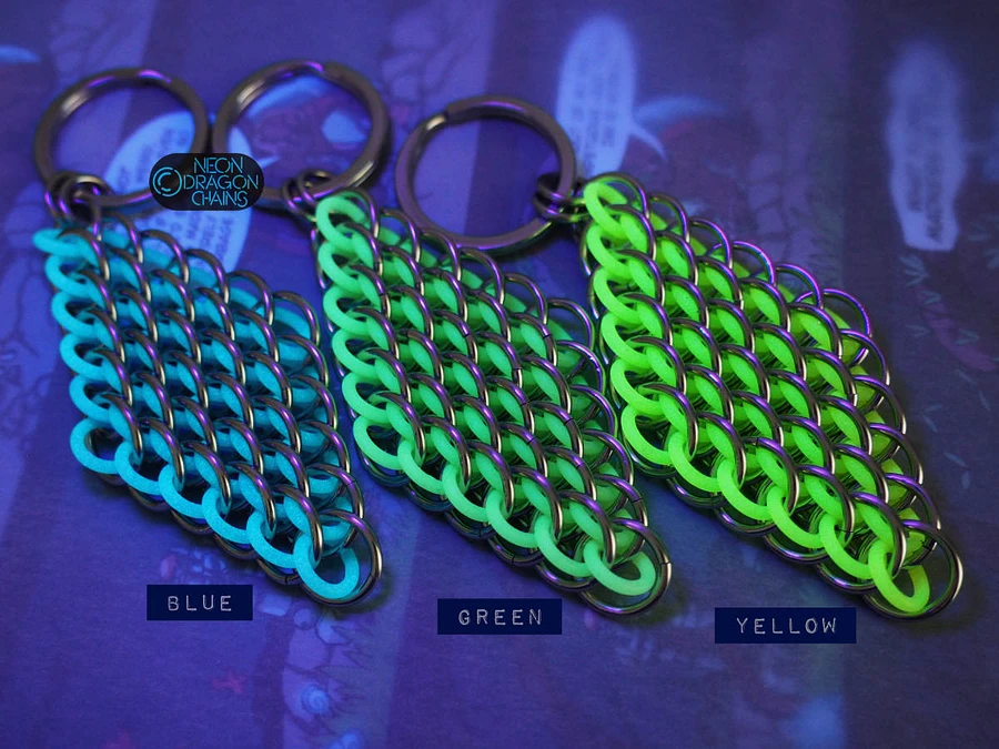 Dragon Diamond Keychain / Glow In The Dark product image (3)