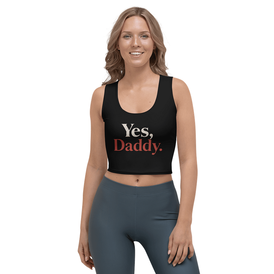 YES DADDY Crop Top product image (1)