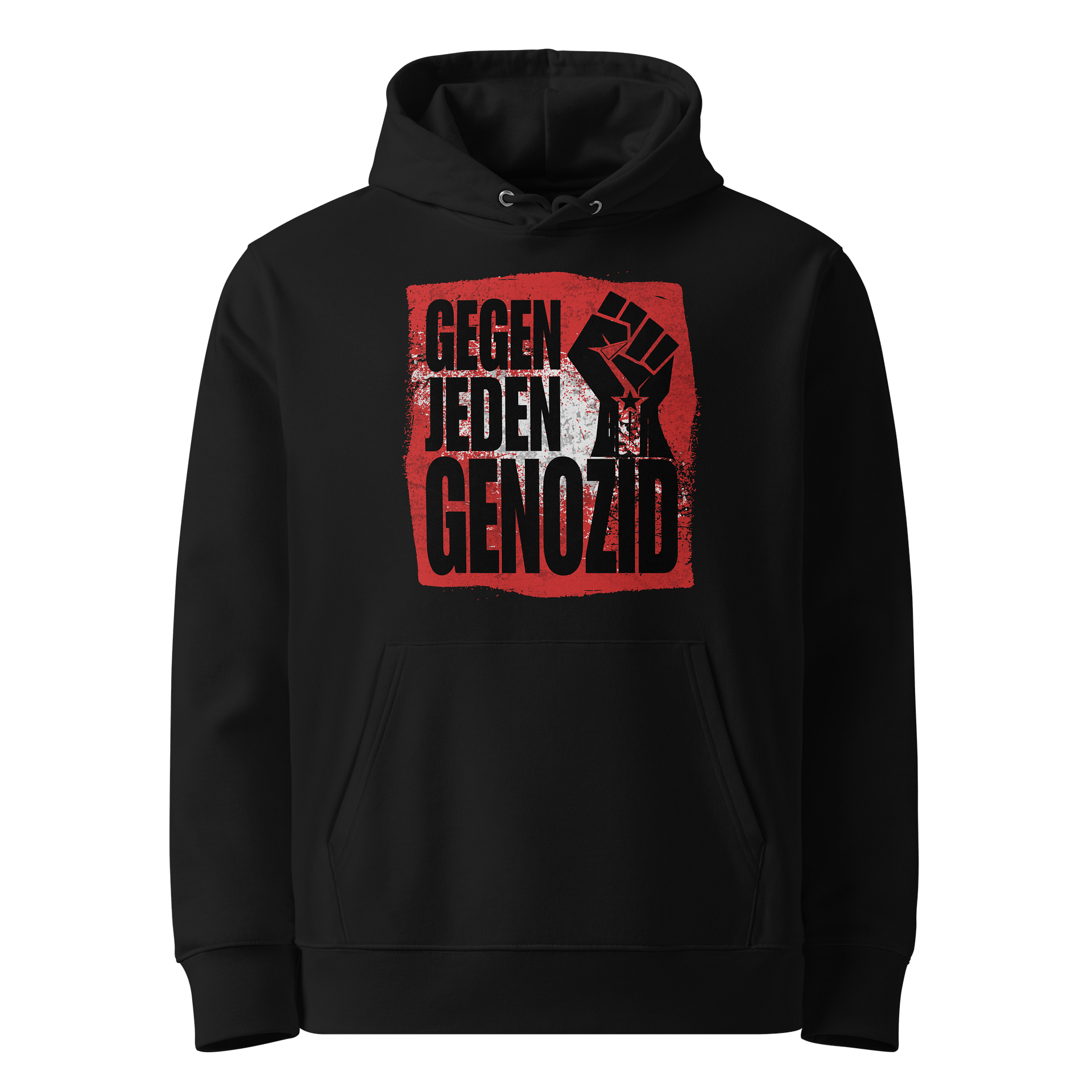 Gegen JEDEN Genozid – Unisex Bio-Hoodie (Stanley/Stella) product image (1)