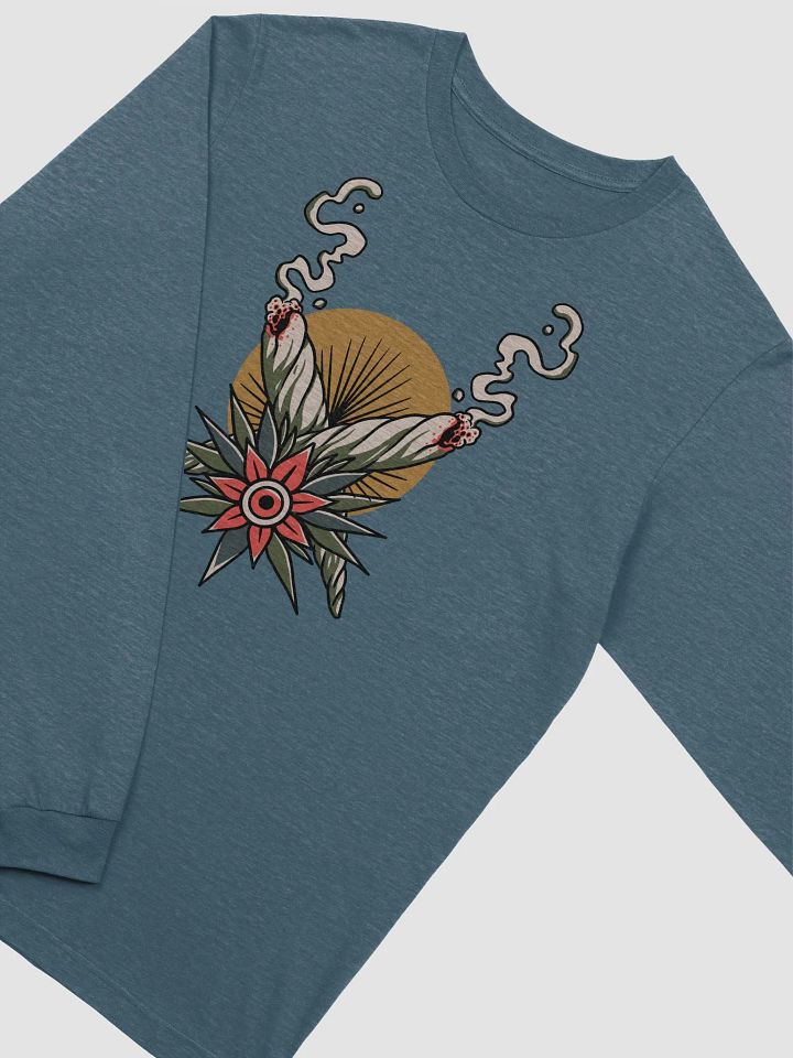 Vintage Weed - Old School Style Cannabis L/S t-shirt product image (1)