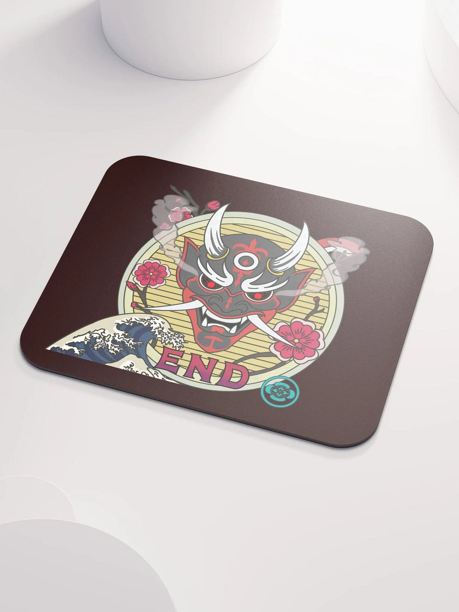 Demon Mask Zen Mouse Pad product image (3)