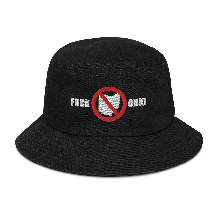 Fuck ohio Embroidered Denim Bucket Hat! product image (1)