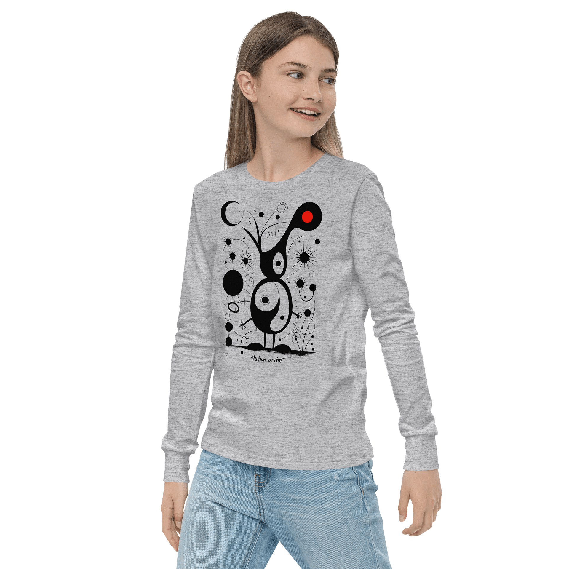 Bella+Canvas Youth Long Sleeve T-Shirt product image (3)