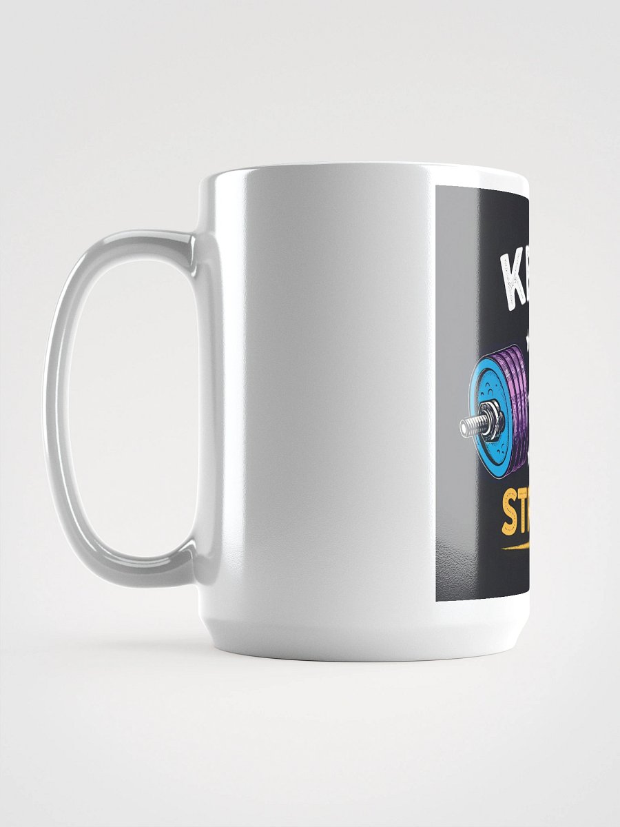 Keep Strong Barbell Mug product image (6)