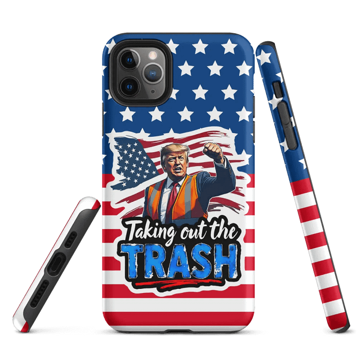 iPhone Tough Case: Trump Trash Removal product image (3)