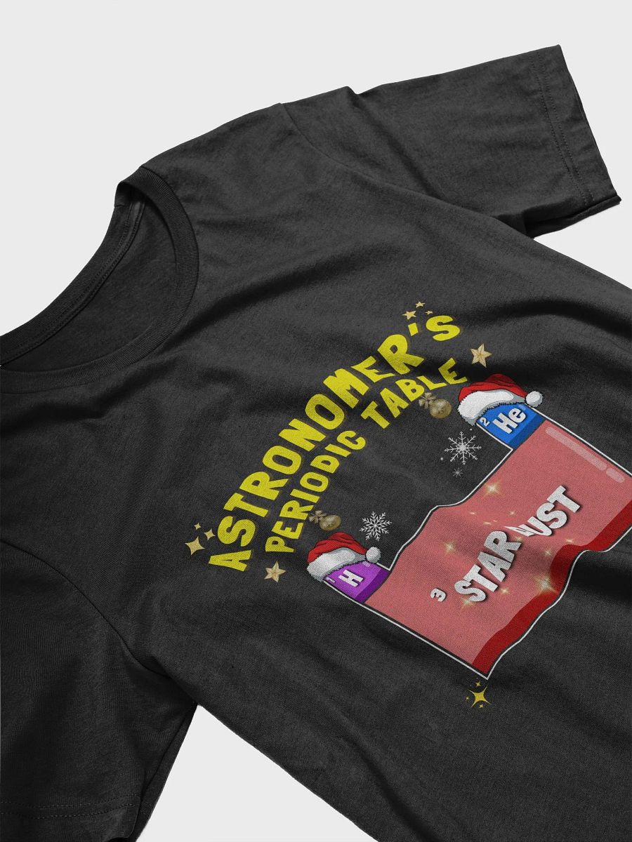 Astronomer's Periodic Table T-Shirt (X-mass special) product image (2)