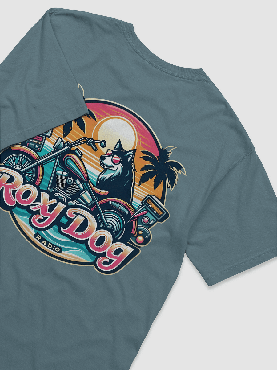 Roxy Dog Radio Biker Dog Custom T-Shirt product image (23)