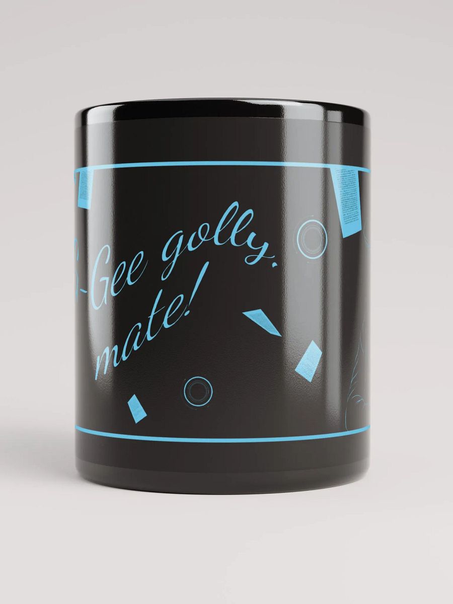 "G-Gee golly, mate!" Blue Ropo Mug product image (6)