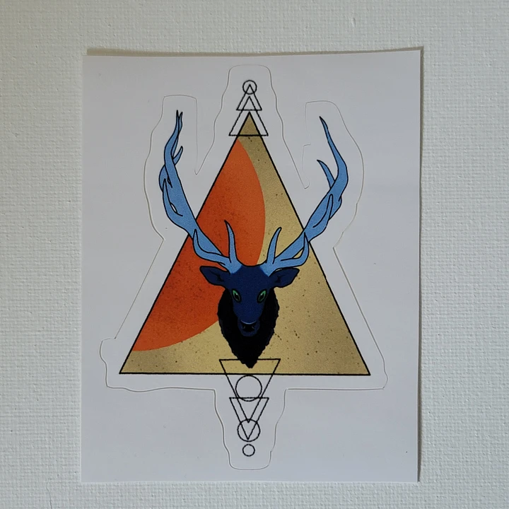 Sacred Spirit Elk - Sticker product image (1)