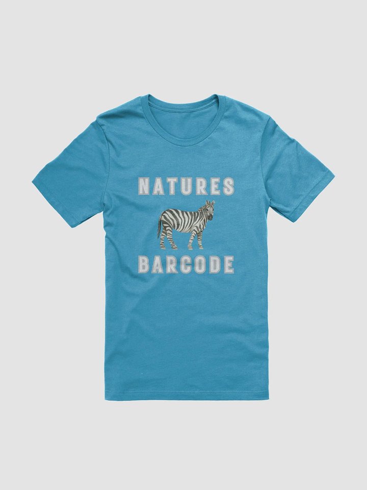 Nature's Barcode Zebra T-Shirt product image (8)