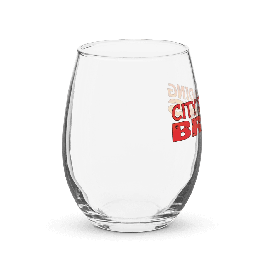 City Steading Brews Stemless Wine Glass product image (4)