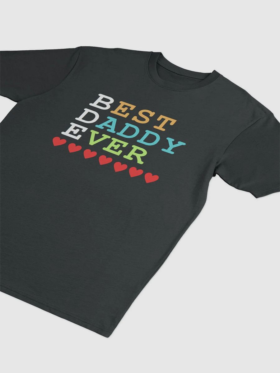 Best Daddy Ever Cotton Heritage Men's Premium Heavyweight Tee product image (3)