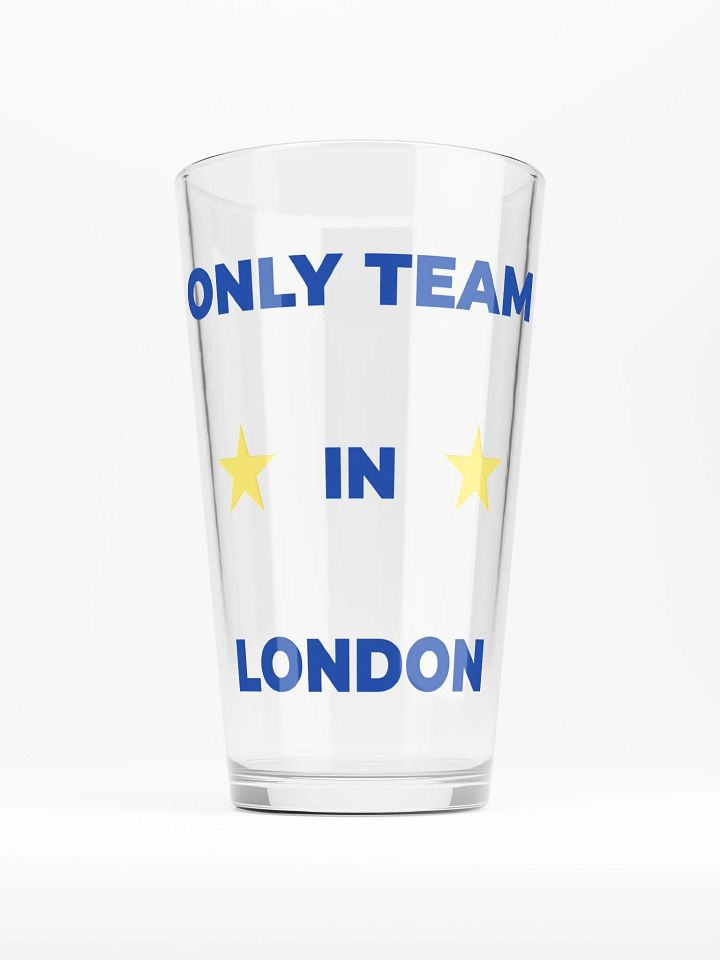 Only Team in London Pint Glass product image (1)