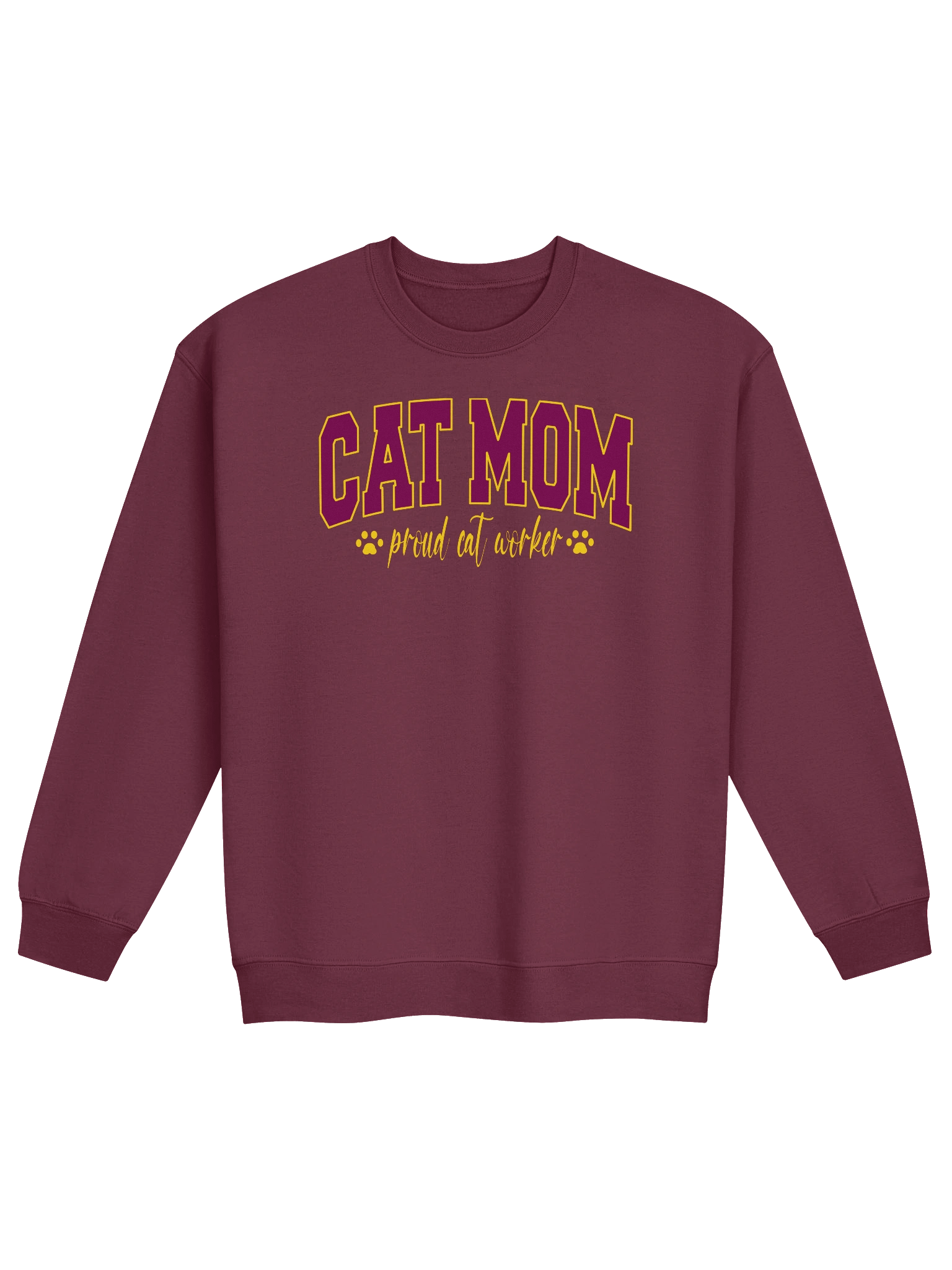 Cat Mom (proud cat worker) - Unisex Adult Sweatshirt product image (21)